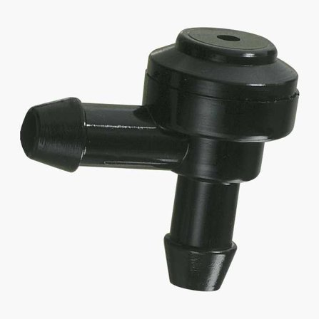 Vinkelrör med backventil 2 st.