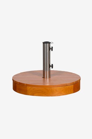 WOOOD - Monica Parasol Base - Brun - Parasollføtter - Fra Homeroom