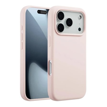 iPhone 17 Pro Max Case - Silicone With Magsafe Rvelon Light Pink