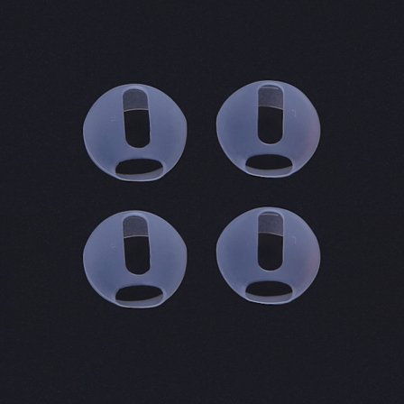 Kestävät silikonikorvakärjet korvanappien suojukset kuulokemikrofoneille Kevyet kuulokkeiden korjausosat