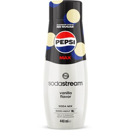 SodaStream - Smakessens for kullsyre drikke Pepsi Max Vanilla