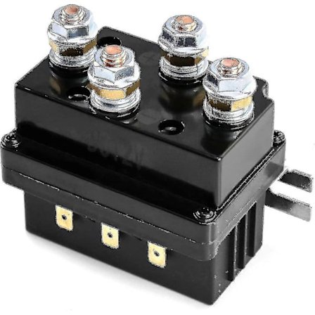 Solenoiderelæ, 12v 500a Spilrelæ Solenoid Erstatningskontaktor