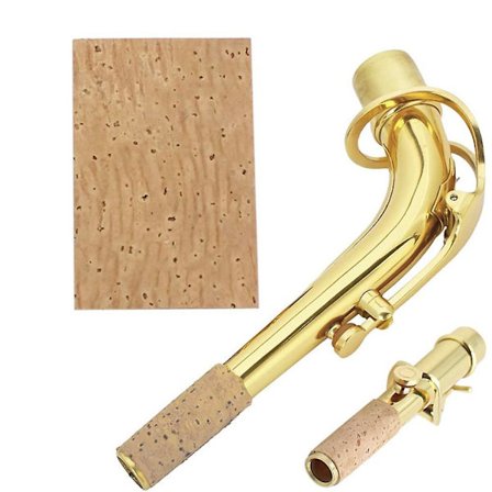 2mm Neck Cork Sheet Sopran Altsax Saxofon Klarinett