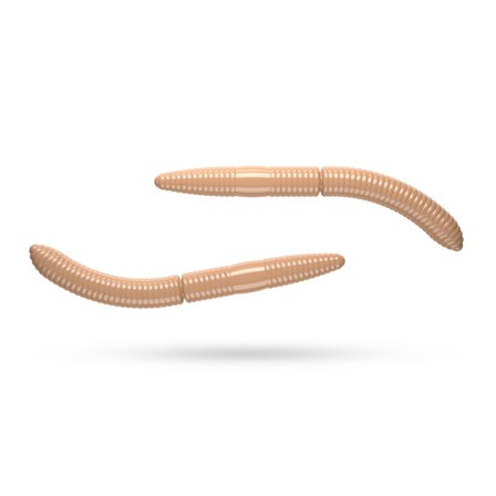 Libra Lures Fatty D'Worm Tournament 55 Cheese (12-pack) - Pellets