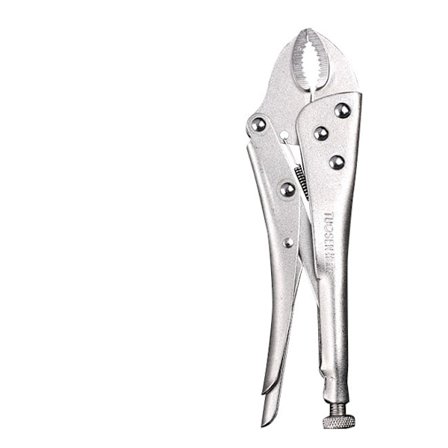 Elektriske tang (11895, 10 tommer runde mund elektriske tang med glat håndtag),