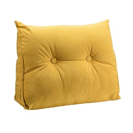 Læsepude til at sidde op i sengen, ergonomisk design trekantet kilepude med aftageligt betræk, der kan maskinvaskes, hovedgærde kilepude ryglæn