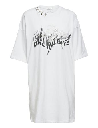 Dress Dresses T-shirt Dresses Valkoinen Replay