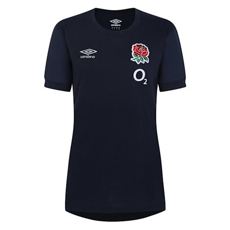 Umbro Dam/Dam 23/24 England Rugby T-shirt Navy Blaz
