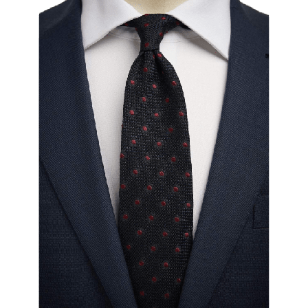 John Henric Grenadine Tie Dot Accessoarer Herr Flerfärgad 7,5