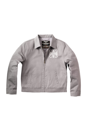 Työtakki West Coast Choppers OG Vuorattu Hopea/Harmaa 4XL