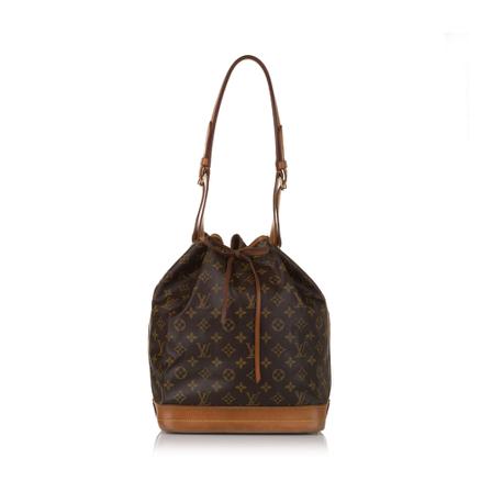Louis Vuitton Vintage, Pre-owned Noe Monogram Bag Bruin, Dames, Maat:ONE Size,Katoen