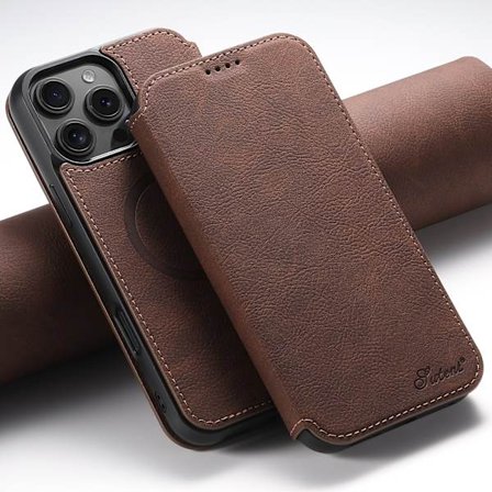 Premiumfodral från Leman kompatibel med iPhone 16 Pro Max