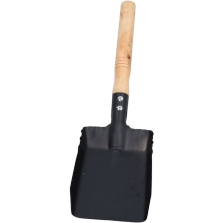 Sota Spis Spad Trädgårdsskopa Jordförlorande Spade Handspade Bärbar Spade Grill Askspad Kattströ Spade Mini Handtag Spade