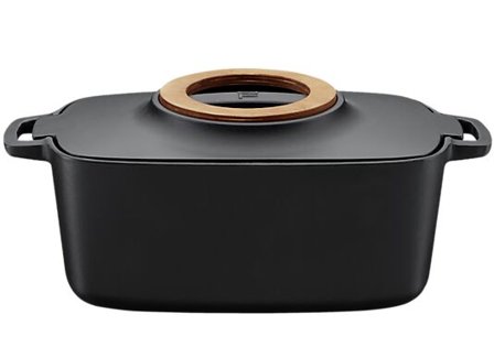 FISKARS Støpejernsgryte oval med lokk Norden 5l