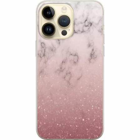 Apple Iphone 14 Pro Max Genomskinligt Skal Rosa