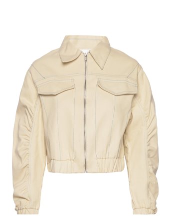 Jakobe Launch Jacket White Hosbjerg