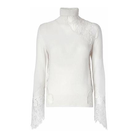 Ermanno Scervino Turtlenecks Hvid, Dame Rullekraver