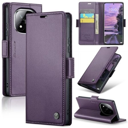 CASEME Xiaomi Redmi Note 14 Pro 5G / Note 14 Pro Plus 5G Fodral - Lila