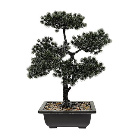 Store Røde Ornamenter Kunstig Furu Bonsai Kunstige Planter Dekor Falske Kunstige Trær
