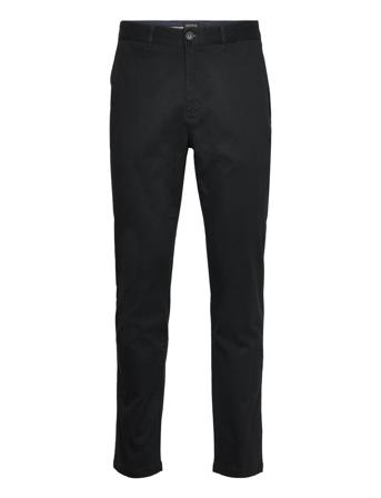 Scotch & Soda Core - Stuart - Stretch Cotton Chino Svart