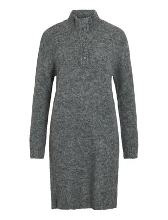 Vila | Vinynni Highneck L/S Knit Dress/Bfs | XXL