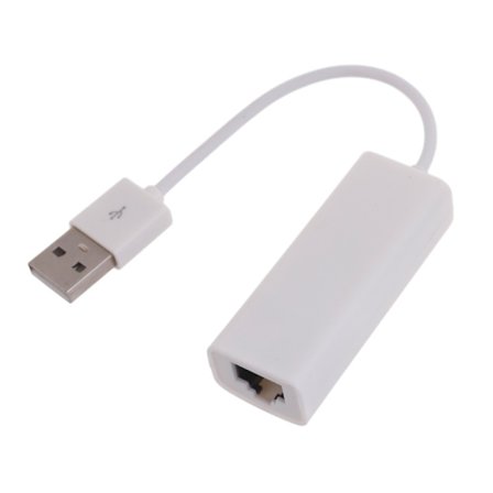 USB2.0 till Ethernet RJ45-adapter Gigabit nätverksadapter som stöder 10/100 Mbps