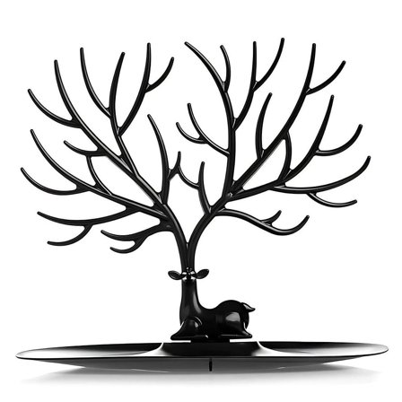 UNIQ Smykketræ Sort, Tøj & Bolig, Opbevaring & Organisering, Smykkeskrin