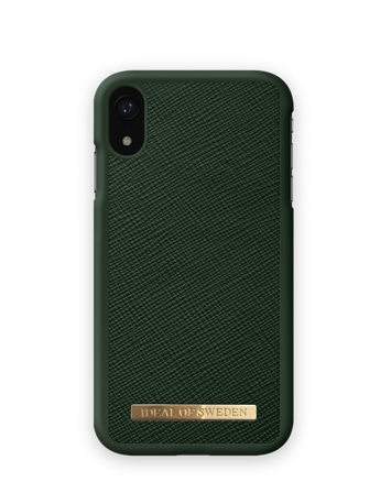 Saffiano Case iPhone XR Green
