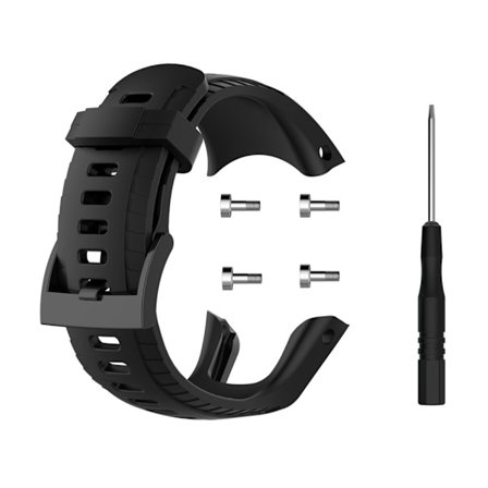 Suunto 5 classic klockarmband i silikon - Svart