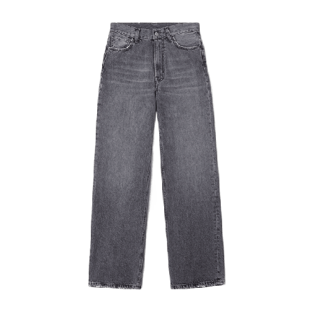 Dagmar WIDE LEG DENIM Jeans Dam Grå 30/32