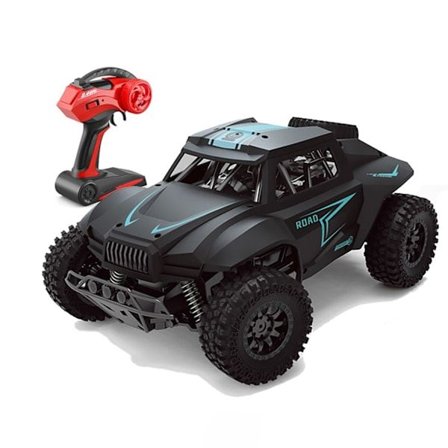 Radiostyrd Off-Road Bil / Lastbil - Svart - 30cm Svart