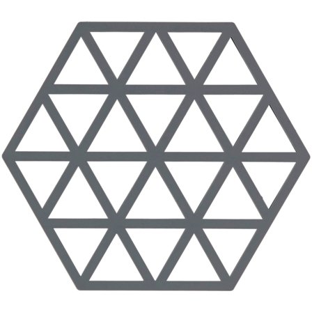 Zone Triangles pannunalusta, 16 cm, cool grey