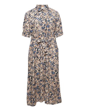 Kcbetty Dress Patterned Kaffe Curve