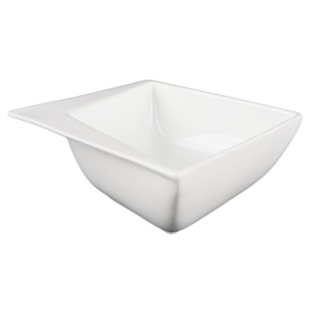 Keskikokoinen posliinikulho - korkeat reunat - 6 kpl pakkaus