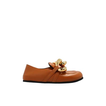 JW Anderson, Leather loafers Brązowy, Mężczyzna, Rozmiar: 44 EU