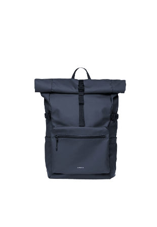 Sandqvist Stream Rolltop Backpack L Ryggsäckar Herr Blå ONESIZE