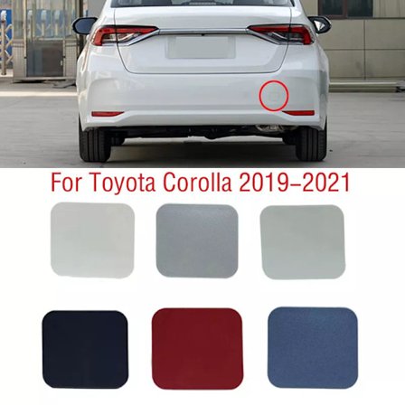 Pyyhe auton takapuskurin koukun suojus, perävaunun vetokoukun suojus, Toyota Corolla 2019, 2020, 2021