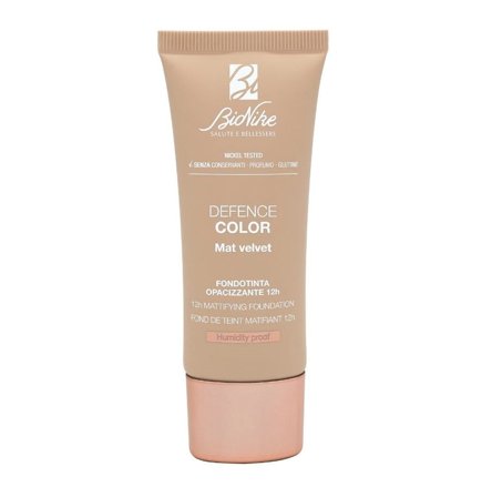 Bionike Mat Velvet Fondotinta Opacizzante 12H 406 CANNELLE 30ml - Fondotinta liquido