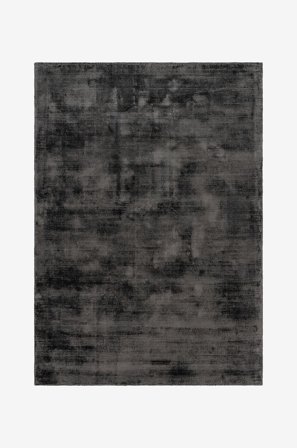 KM Home - Viskosmatta Tribeca - Svart - Slätvävda mattor - 160X230 - Från Homeroom