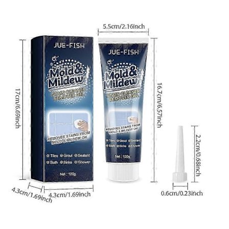 MOULD MAGIC EXTREME GEL FJERNER 120G TUBE SILIKONE VASK GROUT Sikker Eco