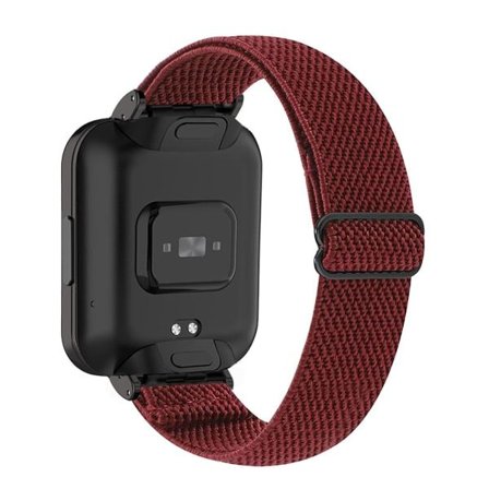 Mobilspänne Smartwatch-band utbytbart armband för Redmi Watch 2 tillbehör (vinröd)