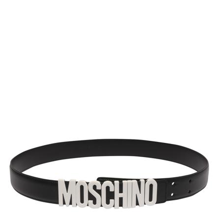 Moschino, Belts Czarny, Mężczyzna, Rozmiar: S
