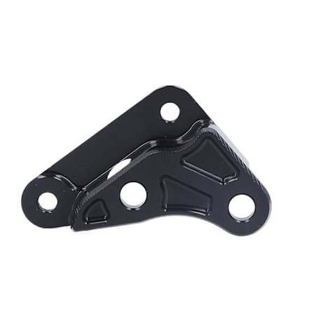 Moottoripyörän jarrusatula-adapteri CNC-alumiini, korvaava osa Vespa GTS300 GTV300 2020 -malleille, musta