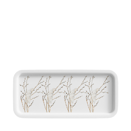 Design House Stockholm Elsa Beskow Bricka - Lilla Videung Serveringstillbehör Unisex Vit 13x28