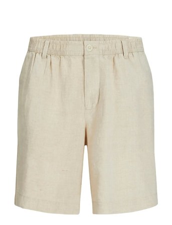 Jpstbill Lawrence Linen Shorts Srt Ln Cream Jack & J S