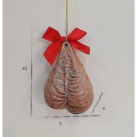 Rolig 3D Julekugle Juletræspynt, Juletræshængende Pynt Til Juledekorationer_tfrf