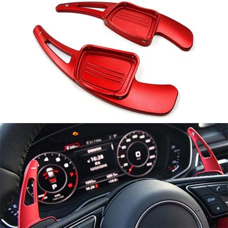 Växlingspaddlar/rattpaddlar 1 Par Röd Audi A4l/a6q/7t/tt/ts