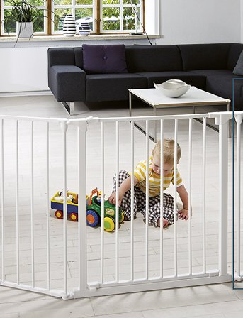 BabyDan Babydan Flex L, White - White - ONE SIZE