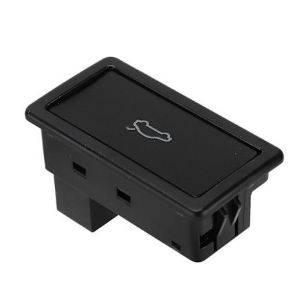 A4 A6 A7 A8 Bakluke Bagasjerom Bryter Trykknapp 3D0959831D - Svart ABS Erstatning