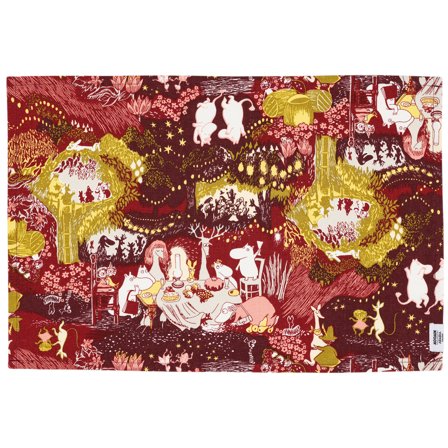 Arabia Mummi Festlige Stunder bordbrikke 31 x 46 cm' - 'Rød